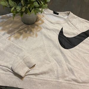 Nike cropped sweatshirt